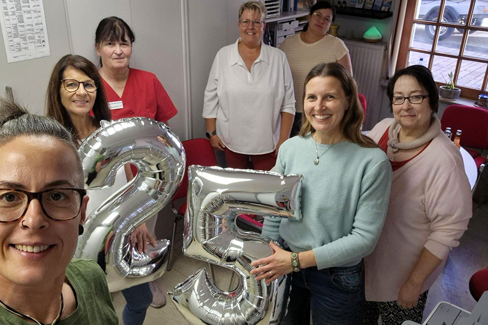 25 Jahre im Dienst der ambulanten Pflege